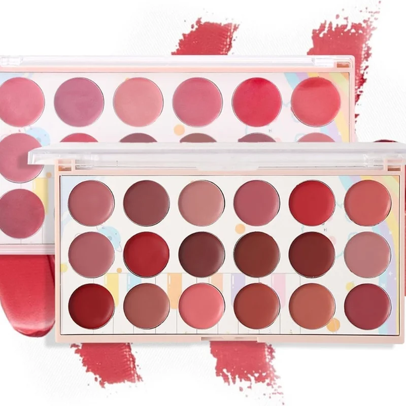 Moccallure Professional 18-Colors Lipstick Kit | Long-Lasting, Hydrating & Compact Makeup Palette - Image 4