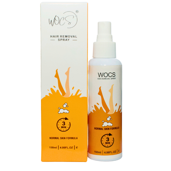 0-24_1726843947.jpg Wocs Hair Removal Spray for Girls & Women | Fast-Acting Normal Skin Formula