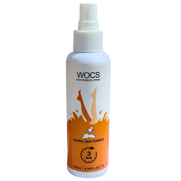 1-25_1726843947.jpg Wocs Hair Removal Spray for Girls & Women | Fast-Acting Normal Skin Formula - Image 2