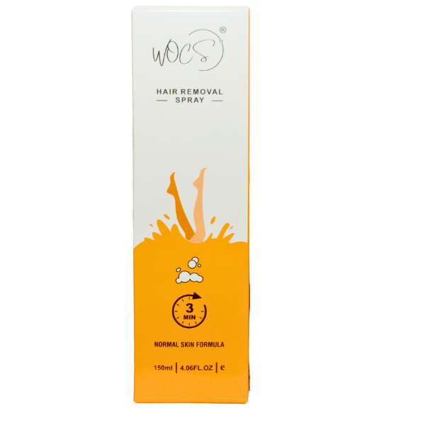 2-24_1726843947.jpg Wocs Hair Removal Spray for Girls & Women | Fast-Acting Normal Skin Formula - Image 3