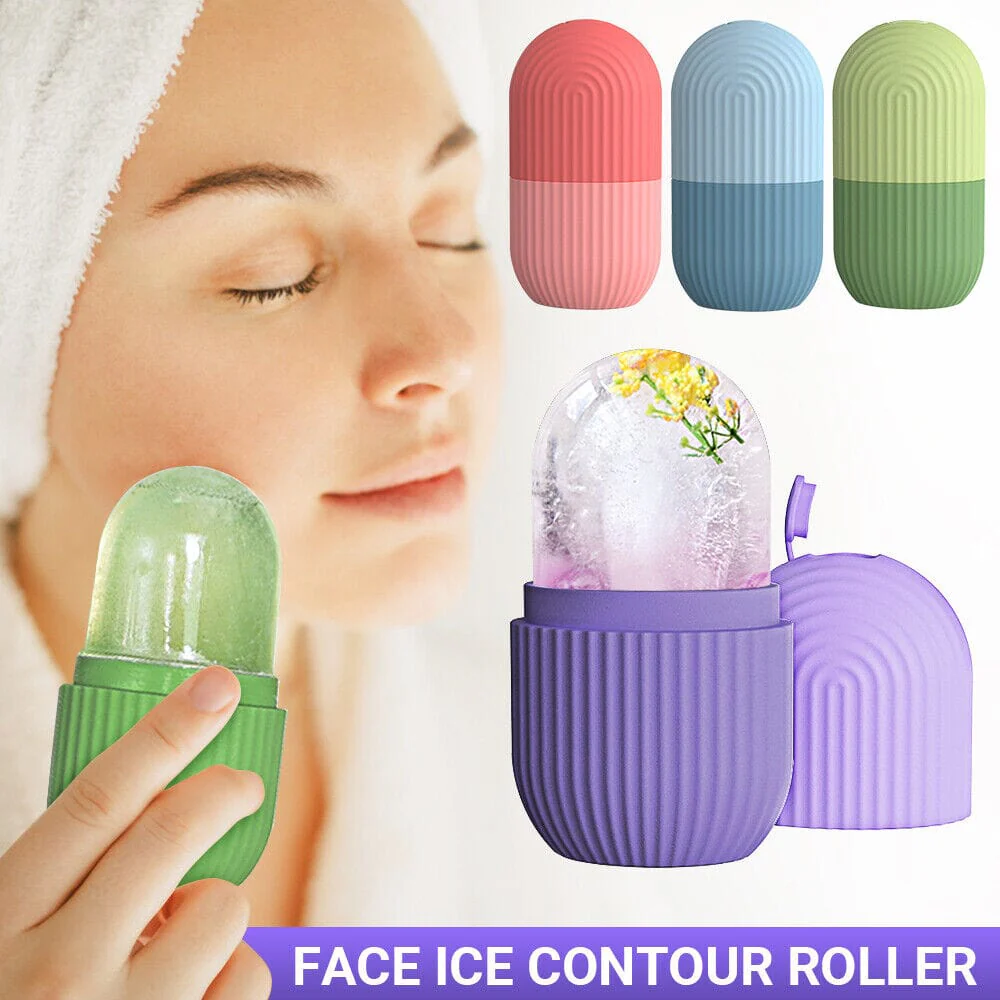 WhatsAppImage2024-02-27at12.33.16PM_1_1744061763.webp Reusable Facial Ice Roller for Face & Body | Shrinks Pores, Soothes Skin & Enhances Glow | Random Color