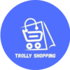 trolly shopping circle logo