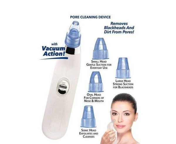 derma-suction-blackheads-remover-device-blackhead-extractor-2-3_1726839450.jpg Blackhead Removal Machine | Derma Suction 3 In 1 Black Head Remover Machine | Acne Pimple Pore Cleaner Vacuum Suction Tool - Image 5