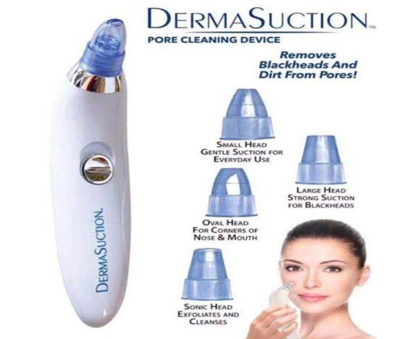 derma-suction-blackheads-remover-device-blackhead-extractor-2-6_1726839450.jpg Blackhead Removal Machine | Derma Suction 3 In 1 Black Head Remover Machine | Acne Pimple Pore Cleaner Vacuum Suction Tool - Image 2