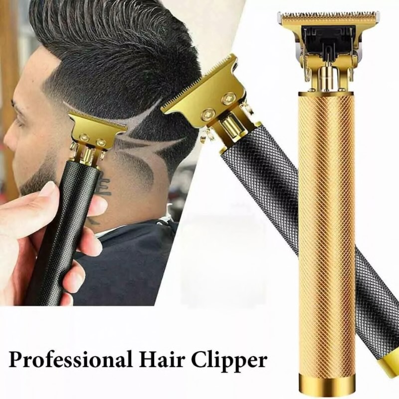 Professional T9 Hair & Beard Trimmer | Semi-Metal Body | Rechargeable Cordless Precision Clipper - Image 10