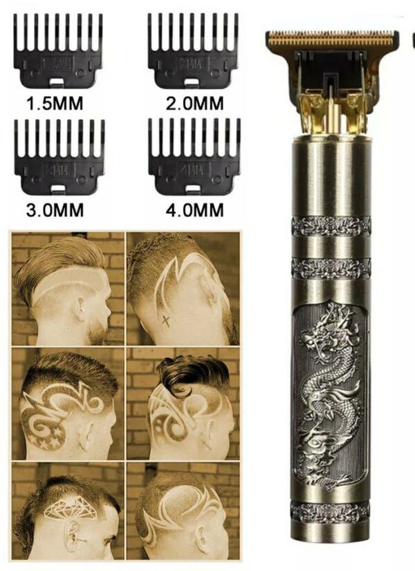 Professional T9 Trimmer | Metal Body | Hair & Beard Trimmer | Precision Grooming Tool - Image 2